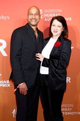 Keegan Michael Key with wife Elle Key at the amfAR Las Vegas Gala 2025 at the Wynn Las Vegas Las Vegas Hotel, 21 11 2025 Foto:xJ.xBlocx xFuturexImagex amfar_vegas_5146