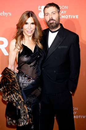 Jo Champa and Fausto Puglisi at the amfAR Las Vegas Gala 2025 at the Hotel Wynn Las Vegas Las Vegas, 21 11 2025 Foto:xJ.xBlocx xFuturexImagex amfar_vegas_5189