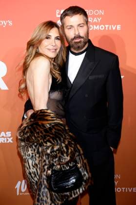 Jo Champa and Fausto Puglisi at the amfAR Las Vegas Gala 2025 at the Hotel Wynn Las Vegas Las Vegas, 21 11 2025 Foto:xJ.xBlocx xFuturexImagex amfar_vegas_5190