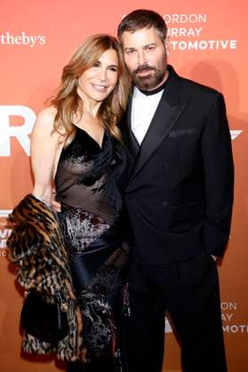 Jo Champa and Fausto Puglisi at the amfAR Las Vegas Gala 2025 at the Hotel Wynn Las Vegas Las Vegas, 21 11 2025 Foto:xJ.xBlocx xFuturexImagex amfar_vegas_5191