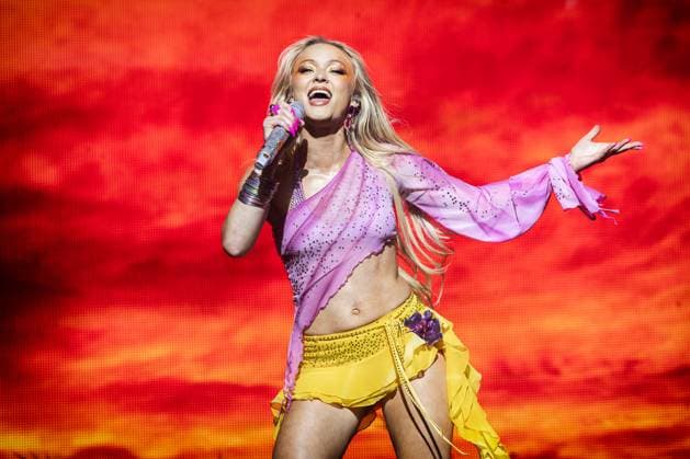 Zara Larsson live in Oslo, Norway Oslo, Norway. 21st, November 2025. The Swedish singer Zara Larsson performs a live concert at Unity Arena in Oslo. Norway, Oslo, Unity Arena  Copyright: xGonzalesxPhoto TerjexDokkenx