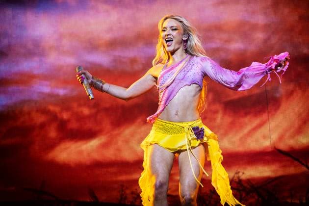 Zara Larsson live in Oslo, Norway Oslo, Norway. 21st, November 2025. The Swedish singer Zara Larsson performs a live concert at Unity Arena in Oslo. Norway, Oslo, Unity Arena  Copyright: xGonzalesxPhoto TerjexDokkenx