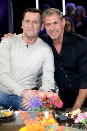 Ingo Naujoks and Sven Martinek at the recording of the NDR Talk Show in the NDR television studio Lokstedt Hamburg, 21 11 2025 Foto:xgbrcix xFuturexImagex ndr_talk2111_5194