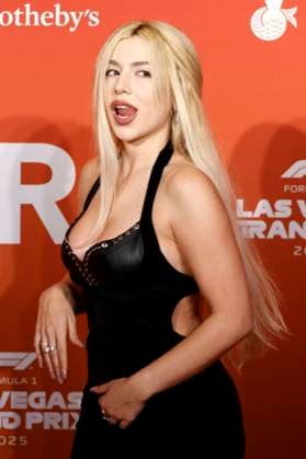 Ava Max at the amfAR Las Vegas Gala 2025 at the Hotel Wynn Las Vegas Las Vegas, 21 11 2025 Foto:xJ.xBlocx xFuturexImagex amfar_vegas_5283