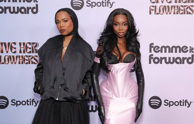 4th Annual Femme It Forward Give Her FlowHERS Gala at The Beverly Hilton Featuring: Heather Lowery, Olandria Carthen Where: Los Angeles, California, United States When: 21 Nov 2025 Credit: Faye s Vision Cover Images EDITORIAL USE ONLY. NOT FOR USE BY NEWSPAPERS BASED IN THE UK. Copyright: xx coverimg55285927