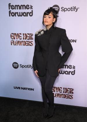 4th Annual Femme It Forward Give Her FlowHERS Gala at The Beverly Hilton Featuring: Kehlani Where: Los Angeles, California, United States When: 21 Nov 2025 Credit: Faye s Vision Cover Images EDITORIAL USE ONLY. NOT FOR USE BY NEWSPAPERS BASED IN THE UK. Copyright: xx coverimg55285872