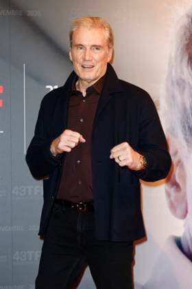 43 Turin Film Festival - Photocall Unbreakable TURIN, ITALY - NOVEMBER 22: Dolph Lundgren poses at the photocall of the movie Unbreakable during the 43rd Torino Film Festival 2025 at Teatro Regio on November 22, 2025 in Turin, Italy. Photo Marco Piovanotto Abacapress.com  Copyright: xPiovanottoxMarco ABACAx