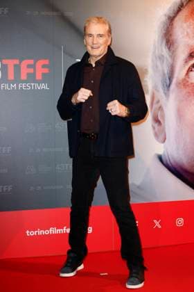 43 Turin Film Festival - Photocall Unbreakable TURIN, ITALY - NOVEMBER 22: Dolph Lundgren poses at the photocall of the movie Unbreakable during the 43rd Torino Film Festival 2025 at Teatro Regio on November 22, 2025 in Turin, Italy. Photo Marco Piovanotto Abacapress.com  Copyright: xPiovanottoxMarco ABACAx