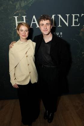 New York special screening of Focus Features Hamnet in select theaters Nov. 26th and Nationwide Dec 5th at The Whitby Hotel screening room Featuring: Jessie Buckley and Paul Mescal Where: New York, New York, United States When: 21 Nov 2025 Credit: Marion Curtis StarPix for Focus Features INSTARimages EDITORIAL USE ONLY. NOT FOR USE BY NEWSPAPERS BASED IN THE UK. Copyright: xx instar55286401