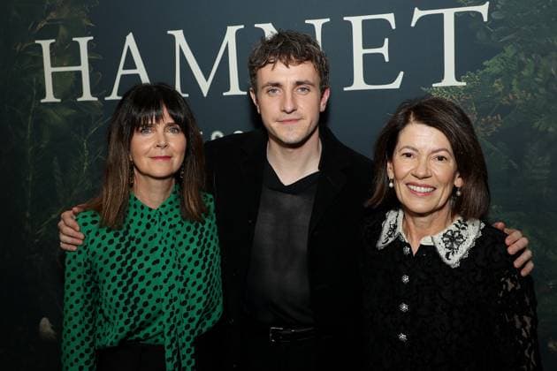 New York special screening of Focus Features Hamnet in select theaters Nov. 26th and Nationwide Dec 5th at The Whitby Hotel screening room Featuring: Liza Marshall (Producer), Paul Mescal and Pippa Harris (Producer) Where: New York, New York, United States When: 21 Nov 2025 Credit: Marion Curtis StarPix for Focus Features INSTARimages EDITORIAL USE ONLY. NOT FOR USE BY NEWSPAPERS BASED IN THE UK. Copyright: xx instar55286382