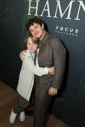 New York special screening of Focus Features Hamnet in select theaters Nov. 26th and Nationwide Dec 5th at The Whitby Hotel screening room Featuring: Jacobi Jupe and Noah Jupe Where: New York, New York, United States When: 21 Nov 2025 Credit: Marion Curtis StarPix for Focus Features INSTARimages EDITORIAL USE ONLY. NOT FOR USE BY NEWSPAPERS BASED IN THE UK. Copyright: xx instar55286395