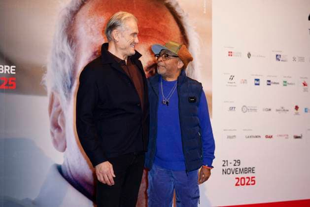43 Turin Film Festival - Photocall TURIN, ITALY - NOVEMBER 22: Dolph Lundgren, Spike Lee pose at the photocall of Stella della Mole Award during the 43rd Torino Film Festival 2025 at Teatro Regio on November 22, 2025 in Turin, Italy. Photo Marco Piovanotto Abacapress.com  Copyright: xPiovanottoxMarco ABACAx