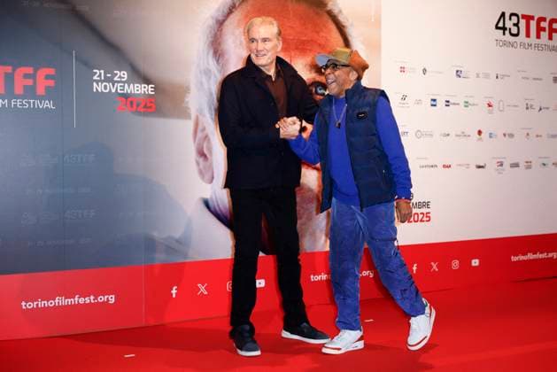 43 Turin Film Festival - Photocall TURIN, ITALY - NOVEMBER 22: Dolph Lundgren, Spike Lee pose at the photocall of Stella della Mole Award during the 43rd Torino Film Festival 2025 at Teatro Regio on November 22, 2025 in Turin, Italy. Photo Marco Piovanotto Abacapress.com  Copyright: xPiovanottoxMarco ABACAx