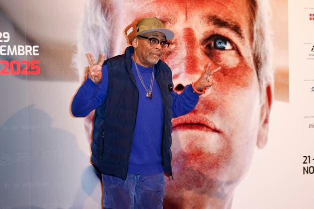 43 Turin Film Festival - Photocall TURIN, ITALY - NOVEMBER 22: Spike Lee poses at the photocall of Stella della Mole Award during the 43rd Torino Film Festival 2025 at Teatro Regio on November 22, 2025 in Turin, Italy. Photo Marco Piovanotto Abacapress.com  Copyright: xPiovanottoxMarco ABACAx