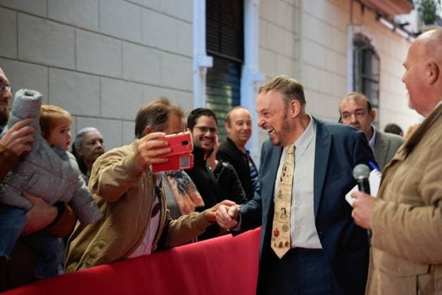 Actor John Rhys Davies unveils his star on the Almeria Walk of Fame Actor John Rhys Davies unveils his star on the Almeria Walk of Fame, November 22, 2025 in Almeria Andalusia, Spain Actor John Rhys Davies has swept this Saturday with his presence and charisma at the International Film Festival of Almeria Fical that recognizes him with its highest award for his role as Sallah, the good-natured Egyptian and ally of Indiana Jones in the films shot under the orders of Steven Spielberg, for which the fans of the saga have expressed a deep affection If you love your audience and take care of them, one day they will take care of you, said the interpreter 22 NOVEMBER 2025 Marian Leó Almeria Almeria Spain  Copyright: xMarianxLeonx 7118293