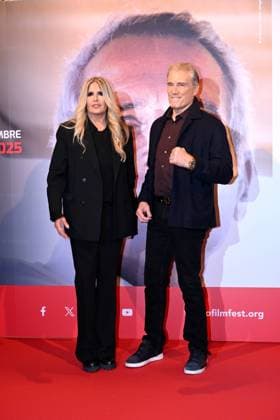43rd Turin Film Festival 2025, Day 1 - Photocall. Pictured: Tiziana Rocca, Dolph Lundgren  Copyright: xMaurizioxD Avanzox xipa-agency.netx xDxAvanzo xMangiarottix IPA_Agency_IPA68246876