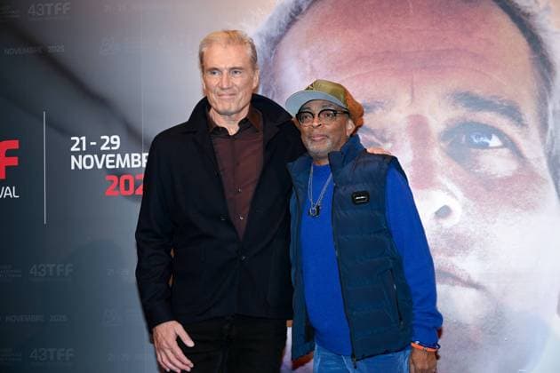 43rd Turin Film Festival 2025, Day 1 - Photocall. Pictured: Dolph Lundgren, Spike Lee  Copyright: xMaurizioxD Avanzox xipa-agency.netx xDxAvanzo xMangiarottix IPA_Agency_IPA68246958