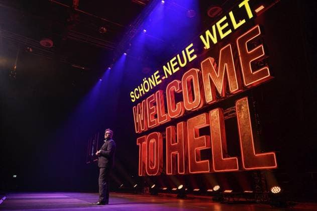 Bochum Paul Panzer live FOR EDITORIAL PURPOSES ONLY p Paul Panzer Dieter Tappert with his new program Schöne neue Welt welcome to hell on Saturday, 22 November 2025, at the Ruhrcongress in Bochum Copyright UwexErnst Copyright: UwexErnst doc83dni6g5j5j13vauiaqd ,EDITORIAL USE ONLY Copyright: UwexErnst
