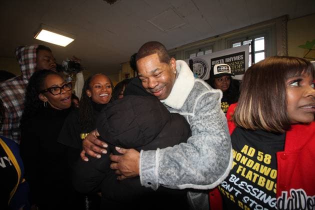 November 22, 2025, Brooklyn, New York, USA: Brooklyn , New York November 22,2025.N.Y.C. Assemblywoman Monique Chandler-Waterman Kicks-Off Holidays with Turkey Giveaway With Rapper and record producer Busta Rhymes Because Ã¢â‚¬ËœThe Blessings DonÃ¢â‚¬â ¢t StopÃ¢ Brooklyn USA - ZUMAct2_ 20251122_faf_ct2_026 Copyright: xBrucexCotlerx