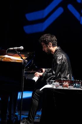 Tigran Hamasyan performs in Madrid, Spain - 22 Nov 2025 Armenian jazz pianist Tigran Hamasyan performs during the JAZZMADRID concert at the Fernanda Gómez Theatre in Madrid. Madrid Spain Copyright: xAtilanoxGarciax xSOPAxImagesx photo01191