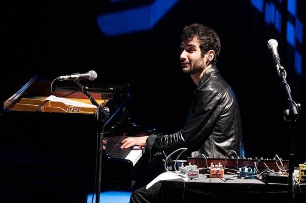 Tigran Hamasyan performs in Madrid, Spain - 22 Nov 2025 Armenian jazz pianist Tigran Hamasyan performs during the JAZZMADRID concert at the Fernanda Gómez Theatre in Madrid. Madrid Spain Copyright: xAtilanoxGarciax xSOPAxImagesx photo01193