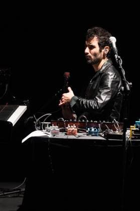 Tigran Hamasyan performs in Madrid, Spain - 22 Nov 2025 Armenian jazz pianist Tigran Hamasyan performs during the JAZZMADRID concert at the Fernanda Gómez Theatre in Madrid. Madrid Spain Copyright: xAtilanoxGarciax xSOPAxImagesx photo01201