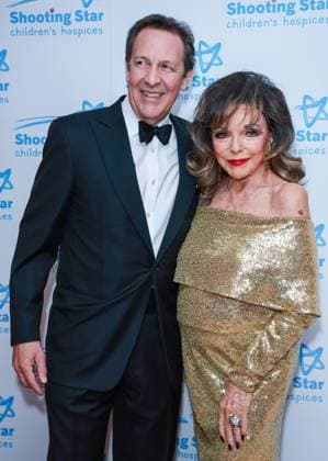 November 22, 2025, London, United Kingdom: Percy Gibson and Dame Joan Collins seen attending the Shooting Star Ball in aid of Shooting Star Children s Hospices at the Royal Lancaster Hotel. London United Kingdom - ZUMAs197 20251122_aaa_s197_285 Copyright: xBrettxCovex