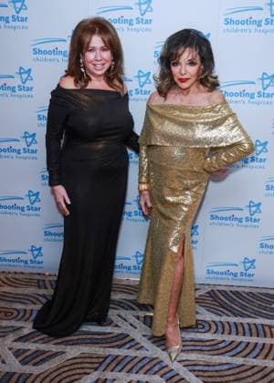November 22, 2025, London, United Kingdom: Karen Sugarman MBE and Dame Joan Collins seen attending the Shooting Star Ball in aid of Shooting Star Children s Hospices at the Royal Lancaster Hotel. London United Kingdom - ZUMAs197 20251122_aaa_s197_288 Copyright: xBrettxCovex