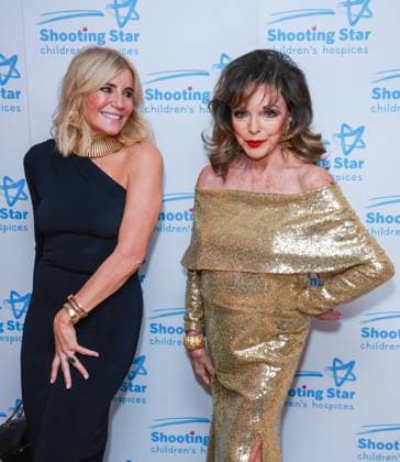 November 22, 2025, London, United Kingdom: Michelle Collins and Dame Joan Collins seen attending the Shooting Star Ball in aid of Shooting Star Children s Hospices at the Royal Lancaster Hotel. London United Kingdom - ZUMAs197 20251122_aaa_s197_304 Copyright: xBrettxCovex