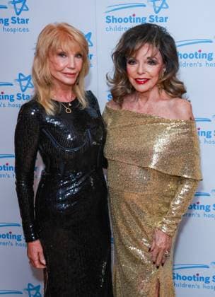 November 22, 2025, London, United Kingdom: Susie Vanner and Dame Joan Collins seen attending the Shooting Star Ball in aid of Shooting Star Children s Hospices at the Royal Lancaster Hotel. London United Kingdom - ZUMAs197 20251122_aaa_s197_308 Copyright: xBrettxCovex