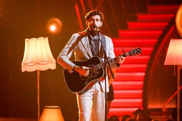 The Giovanni Zarrella Show from Offenburg Offenburg, 22 11 2025 Alvaro Soler at The Giovanni Zarrella Show Live from the Baden Arena in Offenburg Baden Würtenberg Copyright: xMatthiasxGränzdörferx
