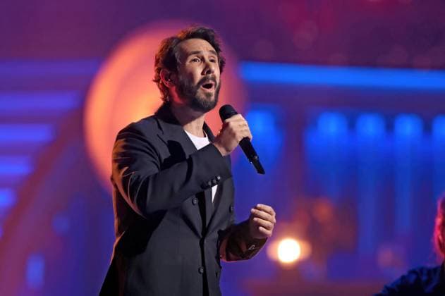 ZDF The Giovanni Zarrella Show Singer Josh Groban during the ZDF entertainment program The Giovanni Zarrella Show on 22 11 2025 in the Messehalle Offenburg 20251122SBK0096
