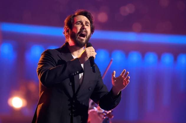 ZDF The Giovanni Zarrella Show Singer Josh Groban during the ZDF entertainment program The Giovanni Zarrella Show on 22 11 2025 in the Messehalle Offenburg 20251122SBK0106