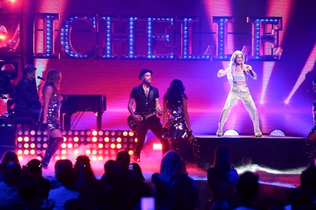 Michelle in the ZDF music show Die Giovanni Zarrella Show live from the Offenburg Exhibition Center Offenburg, 22 11 2025 Foto:xR.xSchmiegeltx xFuturexImagex zarrella_5126