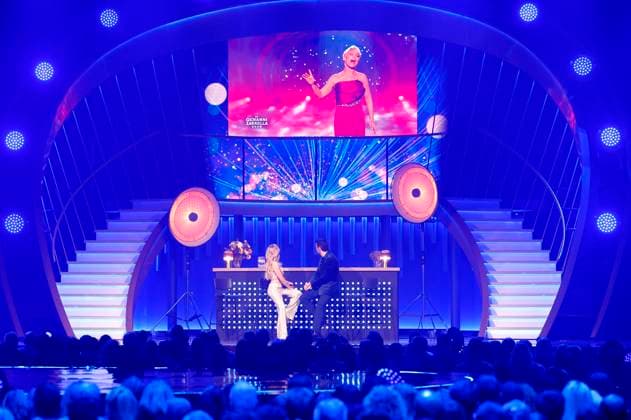 Michelle and Giovanni Zarrella on the ZDF music show Die Giovanni Zarrella Show live from Messe Offenburg Offenburg, 22 11 2025 Foto:xR.xSchmiegeltx xFuturexImagex zarrella_5128