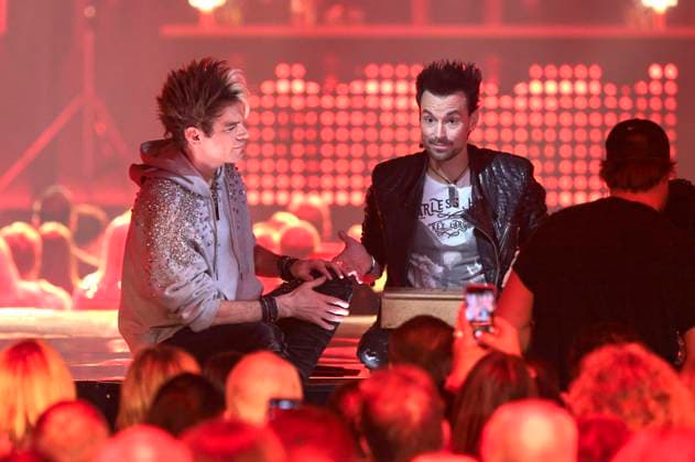 Ehrlich Brothers in the ZDF music show The Giovanni Zarrella Show live from the Offenburg Exhibition Center Offenburg, 22 11 2025 Foto:xR.xSchmiegeltx xFuturexImagex zarrella_5139