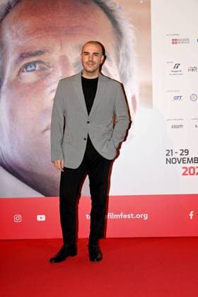 43rd Turin Film Festival 2025, Day 2 - Photocall The Protagonist. Pictured: Fabrizio Benvenuto  Copyright: xMaurizioxD Avanzox xipa-agency.netx xDxAvanzo xMangiarottix IPA_Agency_IPA68286609