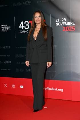 43rd Turin Film Festival 2025, Day 2 - Photocall The Protagonist. Pictured: Morena Gentile  Copyright: xMaurizioxD Avanzox xipa-agency.netx xDxAvanzo xMangiarottix IPA_Agency_IPA68286661