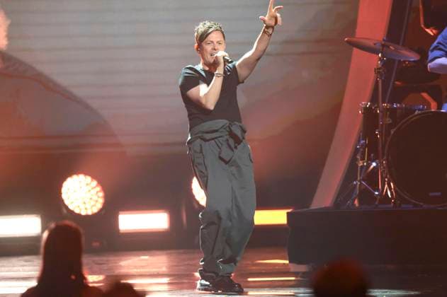 Michael Patrick Kelly in the ZDF music show The Giovanni Zarrella Show live from the Offenburg Exhibition Center Offenburg, 22 11 2025 Foto:xR.xSchmiegeltx xFuturexImagex zarrella_5189