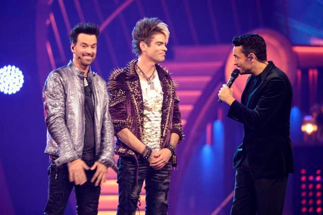 Giovanni Zarrella and the Ehrlich Brothers on the ZDF music show The Giovanni Zarrella Show live from the Offenburg Exhibition Center Offenburg, 22 11 2025 Foto:xR.xSchmiegeltx xFuturexImagex zarrella_5227