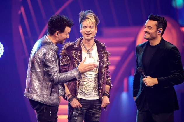 Giovanni Zarrella and the Ehrlich Brothers on the ZDF music show The Giovanni Zarrella Show live from the Offenburg Exhibition Center Offenburg, 22 11 2025 Foto:xR.xSchmiegeltx xFuturexImagex zarrella_5229