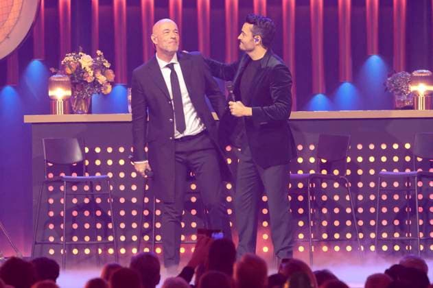 The Count of Unheilig and Giovanni Zarrella in the ZDF music show Die Giovanni Zarrella Show live from Messe Offenburg Offenburg, 22 11 2025 Foto:xR.xSchmiegeltx xFuturexImagex zarrella_5243