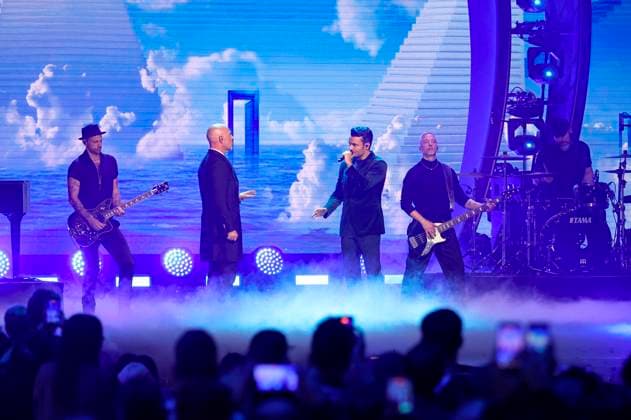 The Count of Unheilig and Giovanni Zarrella in the ZDF music show Die Giovanni Zarrella Show live from Messe Offenburg Offenburg, 22 11 2025 Foto:xR.xSchmiegeltx xFuturexImagex zarrella_5254