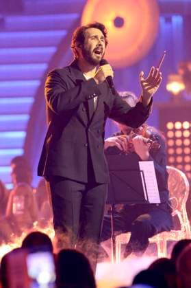 Josh Groban in the ZDF music show The Giovanni Zarrella Show live from the Offenburg Exhibition Center Offenburg, 22 11 2025 Foto:xR.xSchmiegeltx xFuturexImagex zarrella_5280