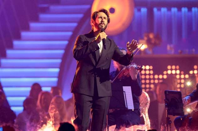 Josh Groban in the ZDF music show The Giovanni Zarrella Show live from the Offenburg Exhibition Center Offenburg, 22 11 2025 Foto:xR.xSchmiegeltx xFuturexImagex zarrella_5279