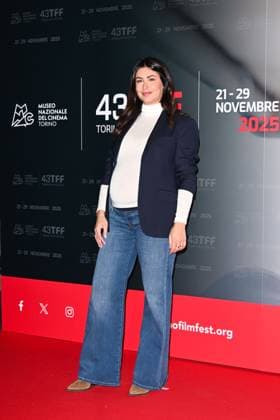43rd Turin Film Festival 2025, Day 2 - Avemmaria Photocall In the photo: Giulia Coppini  Copyright: xManuelexMangiarottix xipa-agency.netx xMangiarottix xD avanzox IPA_Agency_IPA68289873