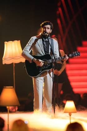 The Giovanni Zarrella Show We say thank you Alvaro Soler Spanish German pop singer The Giovanni Zarrella Show ZDF Live broadcast from 22 11 2025 in the Baden Arena Offenburg under the motto We say thank you Offenburg, Baden Württemberg, Germany