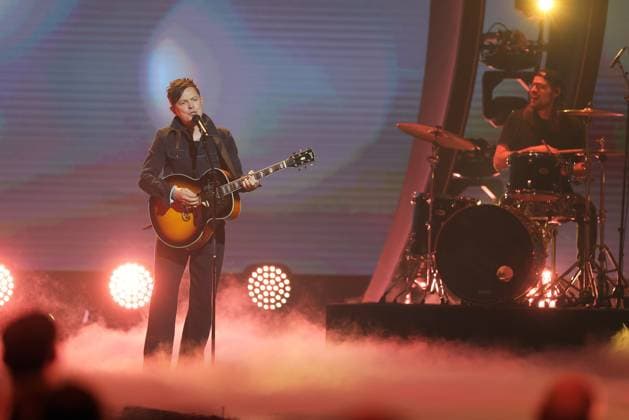 The Giovanni Zarrella Show Wir sagen Dankeschön Michael Patrick Kelly Irish American singer, musician and songwriter The Giovanni Zarrella Show ZDF Live broadcast from 22 11 2025 in the Baden Arena Offenburg under the motto Wir sagen Dankeschön Offenburg, Baden Württemberg, Germany