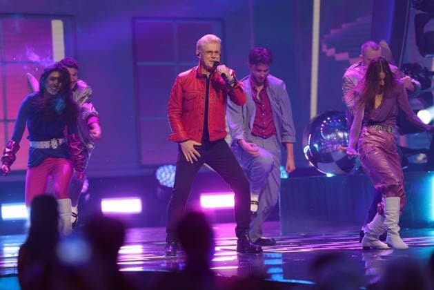 The Giovanni Zarrella Show Wir sagen Dankeschön Markus Markus Johannes Mörl, German pop singer who became famous in the early 1980s as Markus in the Neue Deutsche Welle The Giovanni Zarrella Show ZDF Live broadcast from 22 11 2025 in the Baden Arena Offenburg under the motto Wir sagen Dankeschön Offenburg, Baden Württemberg, Germany