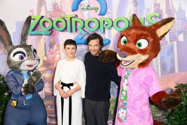 Zootropolis 2 UK Premiere Arrivals at Picturehouse Central, London, UK (L-R) - Judy Hopps, Ginnifer Goodwin, Jason Bateman, Nick Wilde attends The Zootropolis 2 UK Premiere at Picturehouse Central, London, England, UK on Sunday 23 November, 2025., Credit:Justin Ng Avalon UK, England, London, Picturehouse Central Copyright: xJustinxNgx xAvalonx 1054153032